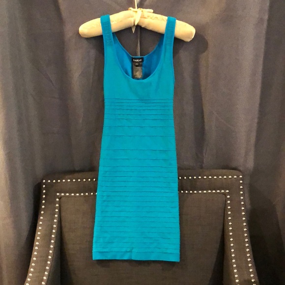 bebe Dresses & Skirts - Bebe Teal Bodycon Dress